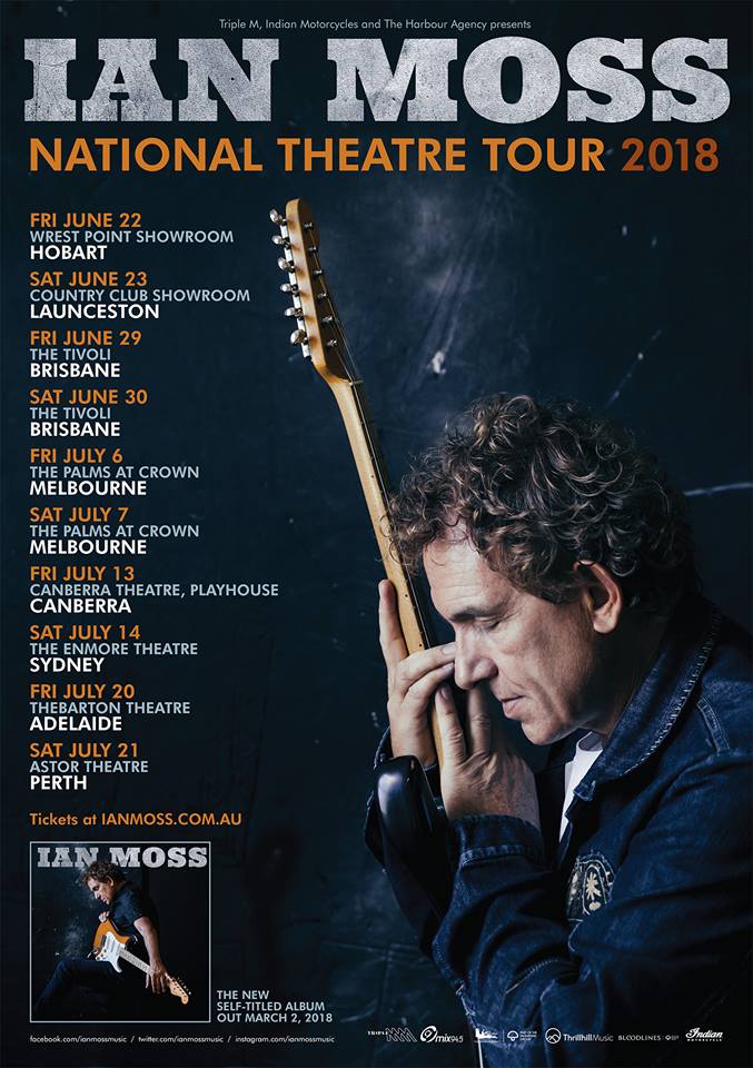 Ian Moss Australian tour 2018