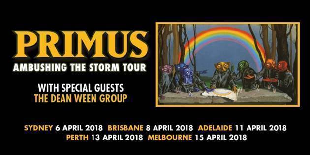Primus Australia tour 2018