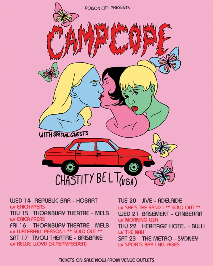 Camp Cope Australia tour