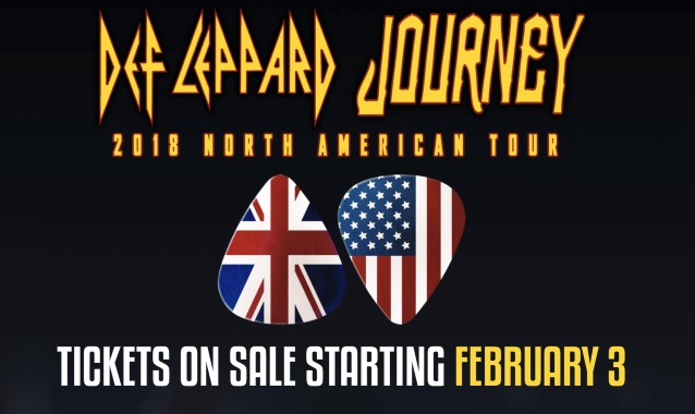 Def Leppard - Journey - North American tour 2018