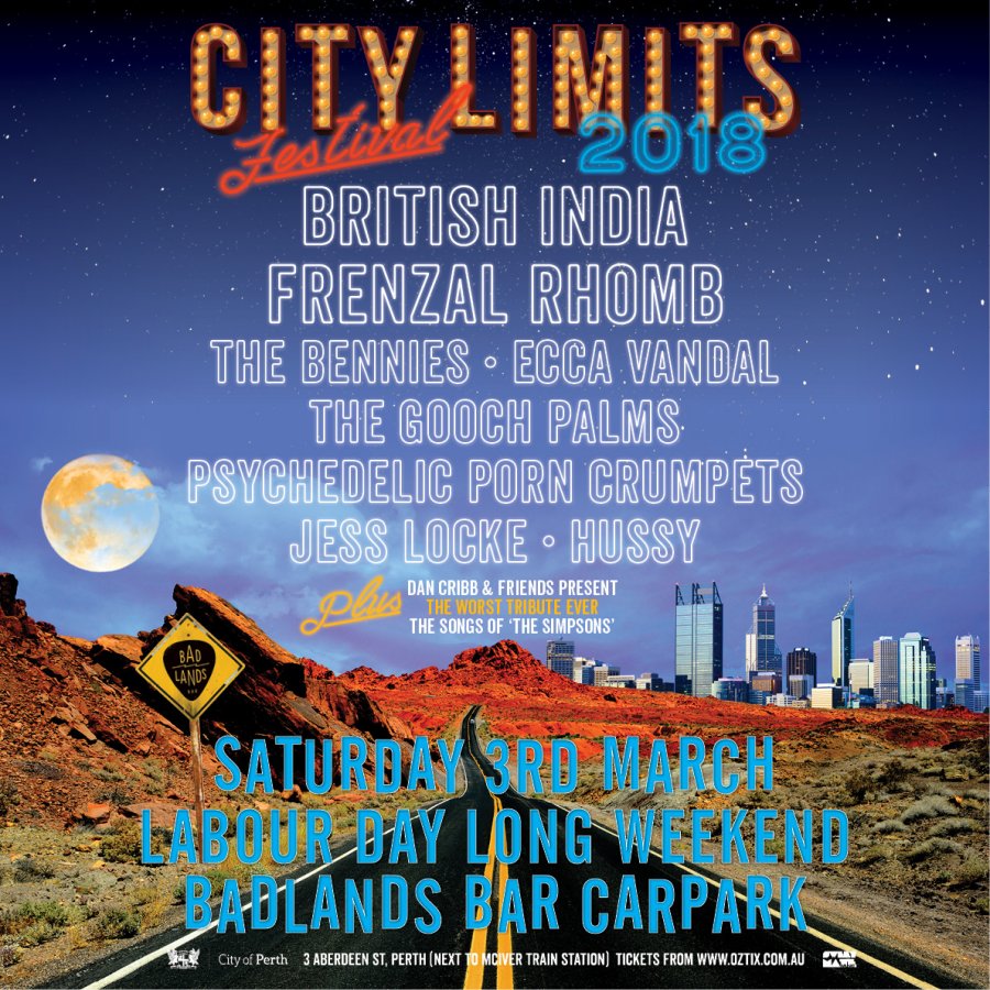 Perth City Limits Festival 2018
