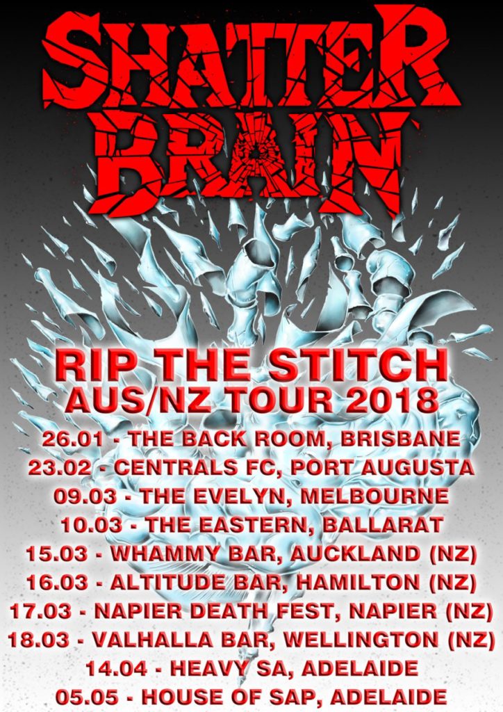Shatter Brain tour