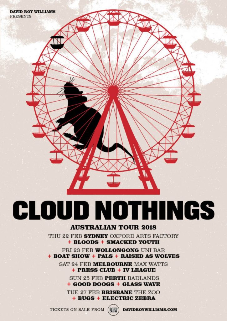 Cloud Nothings Australia tour 2018