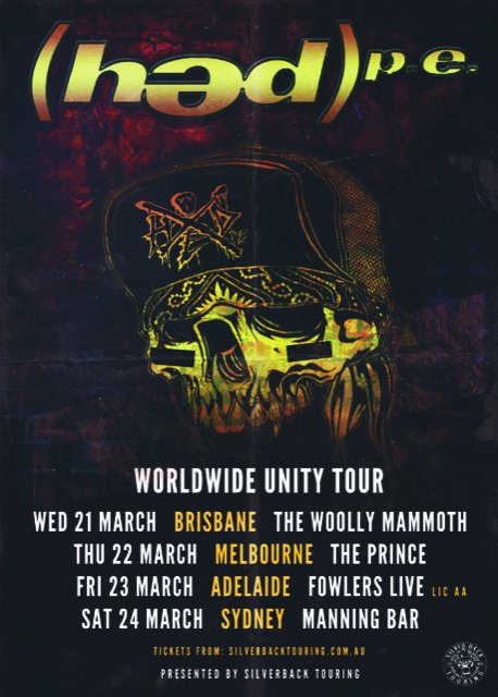 (hed) pe Australia tour 2018
