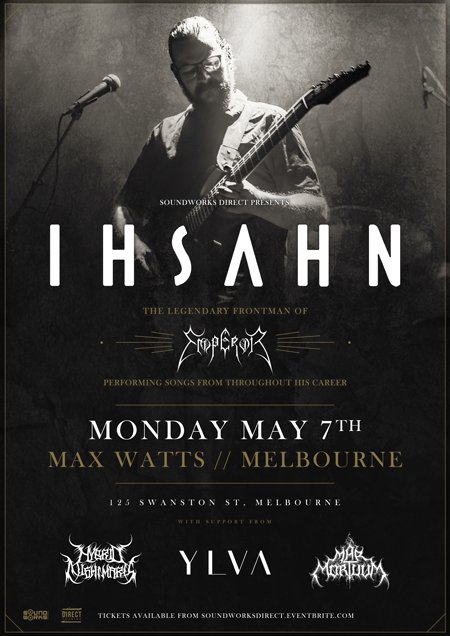 Ihsahn Australia show