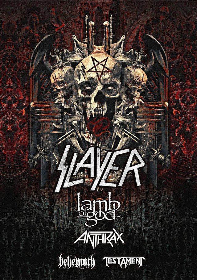 Slayer North American tour 2018