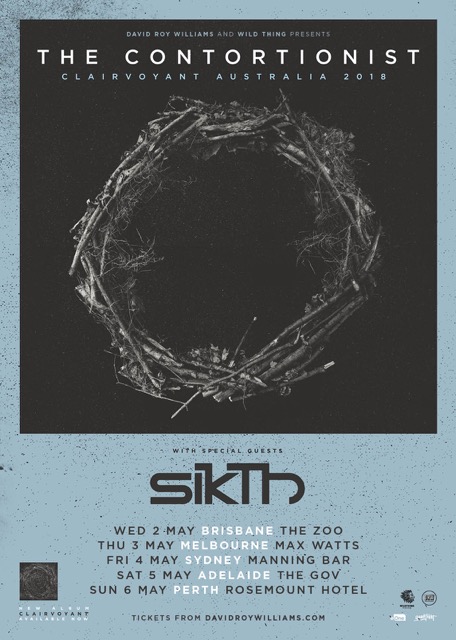 The Contortionist Australia tour 2018