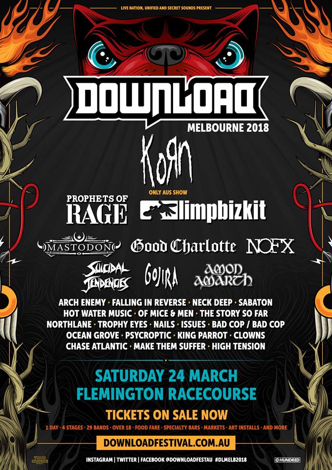 Download Festival Melbourne 2018