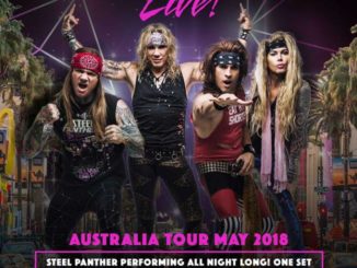 Steel Panther Australia tour 2018