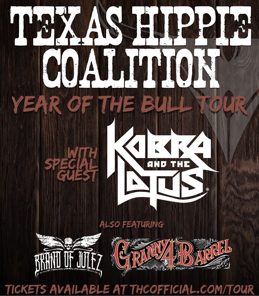 Texas Hippie Coalition North American tour 2018