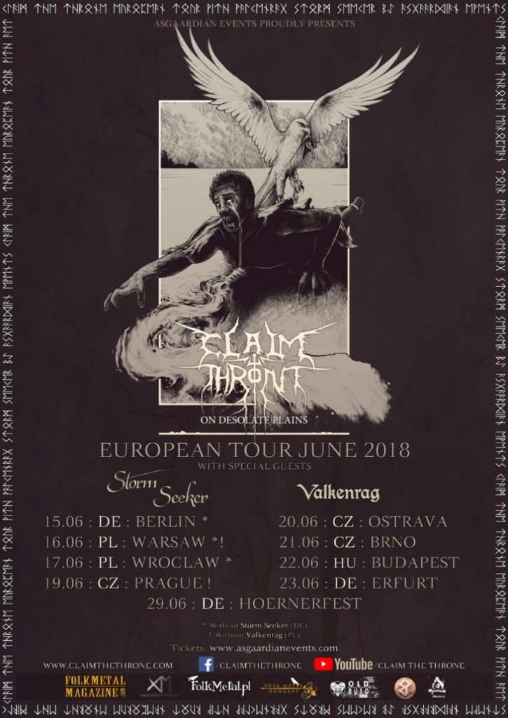 Claim The Throne European tour