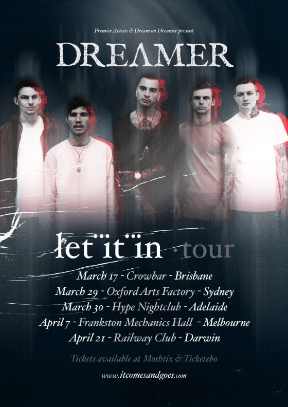 Dream On Dreamer tour