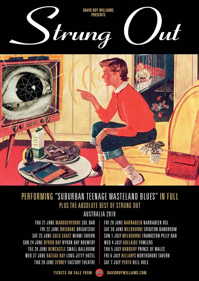 Strung Out Australia tour 2018