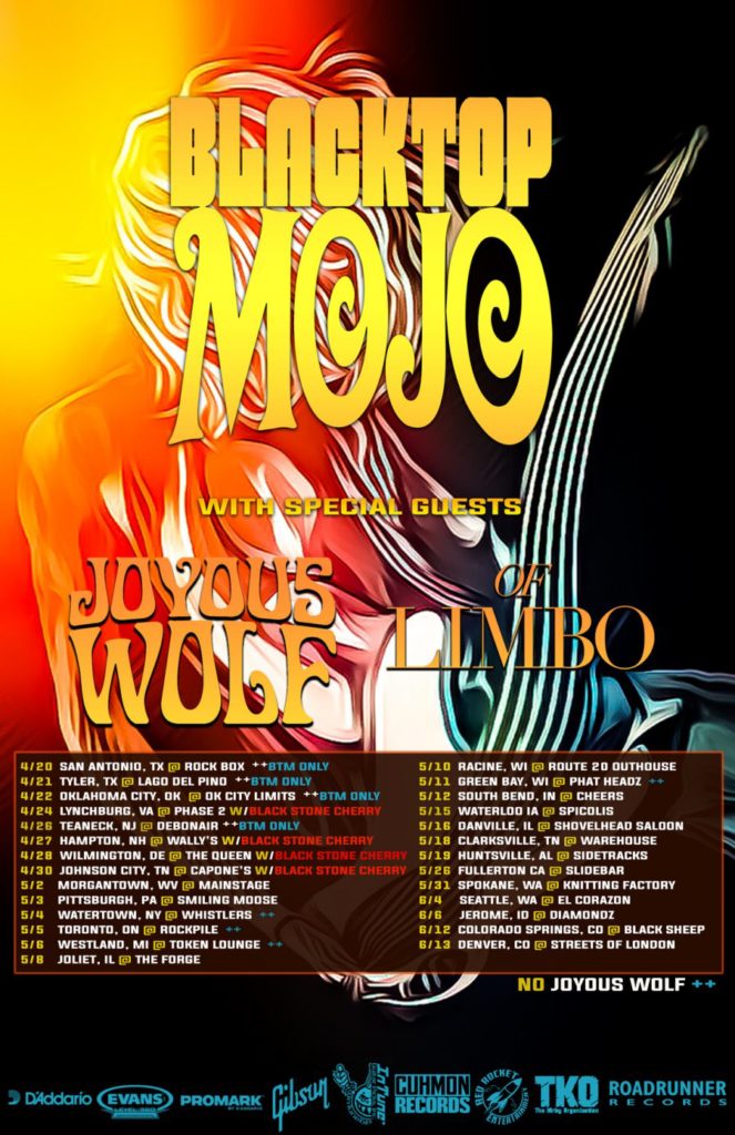 Blacktop Mojo tour