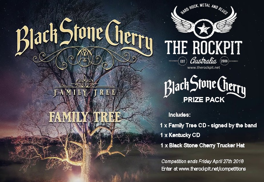 Black Stone Cherry Family Tree Prize Pack