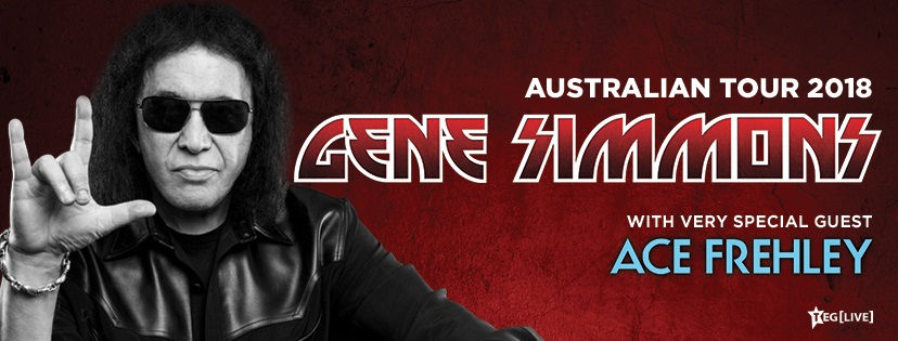 Gene Simmons / Ace Frehley Australia tour 2018