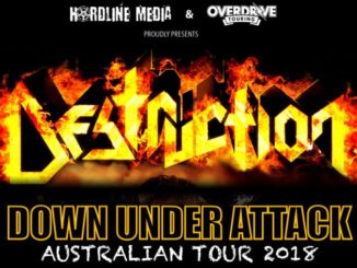 Destruction Australia tour 2018