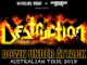 Destruction Australia tour 2018