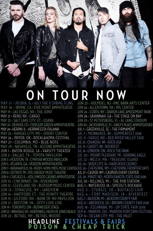 Pop Evil tour