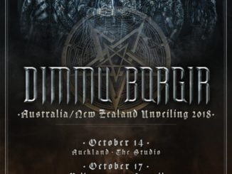 Dimmu Borgir Australia New Zealand tour 2018