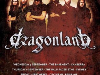 Dragonland Australia tour 2018