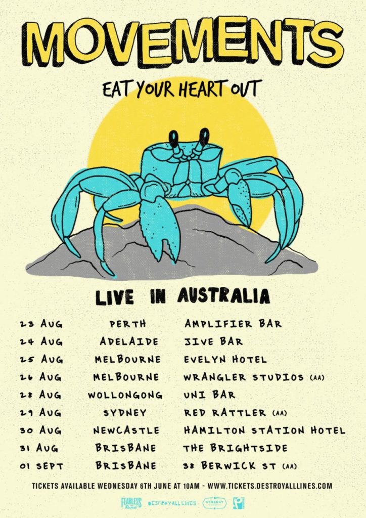 Movements Australia tour 2018