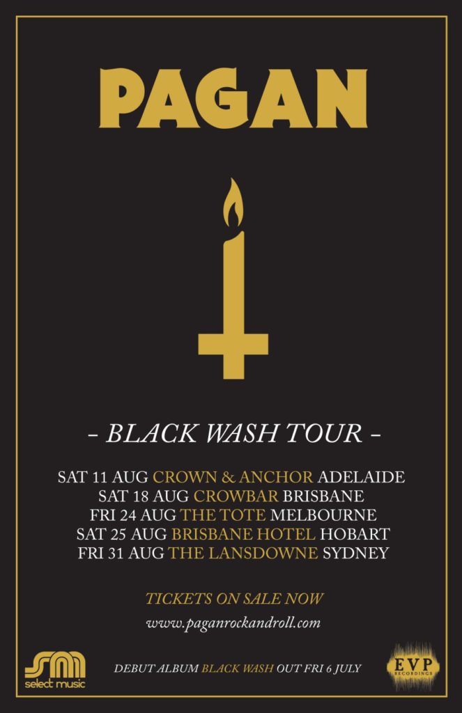Pagan Black Wash tour