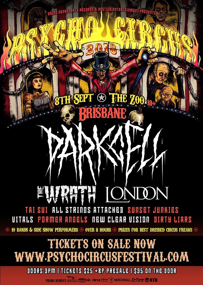 Psycho Circus Festival 2018 - Brisbane