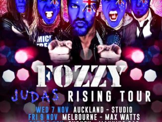 Fozzy Australia New Zealand tour 2018