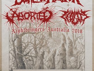 The Black Dahlia Murder Australia tour 2018