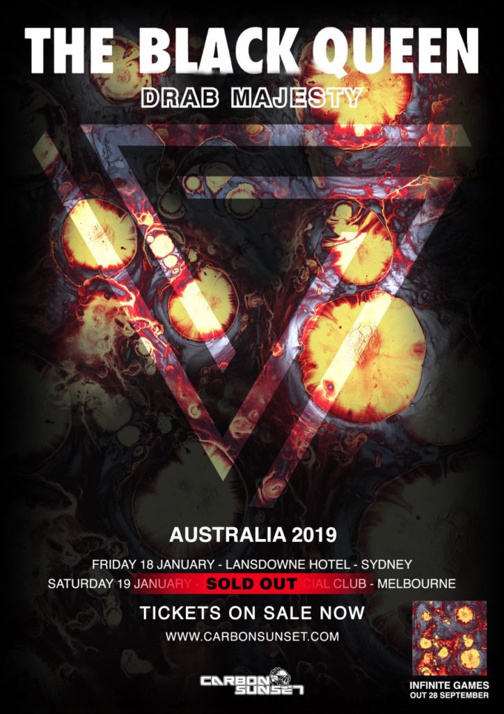 The Black Queen Australia tour 2018