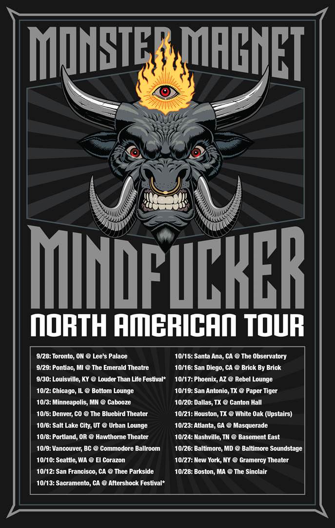Monster announce North American tour The Rockpit