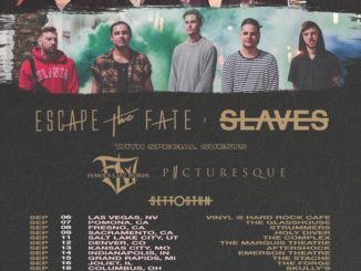 Escape The Fate - Slaves - tour