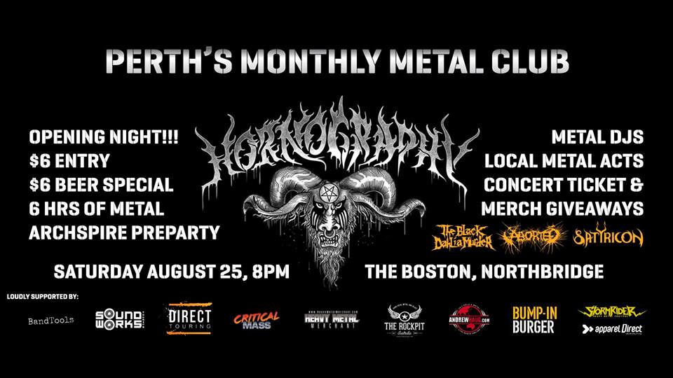 Hornography - Perth Monthly Metal Club