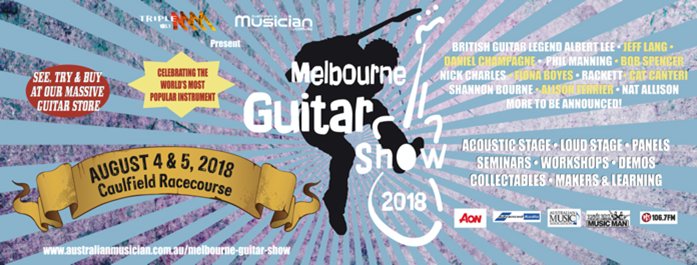 Melbourne Guitar Show 2018