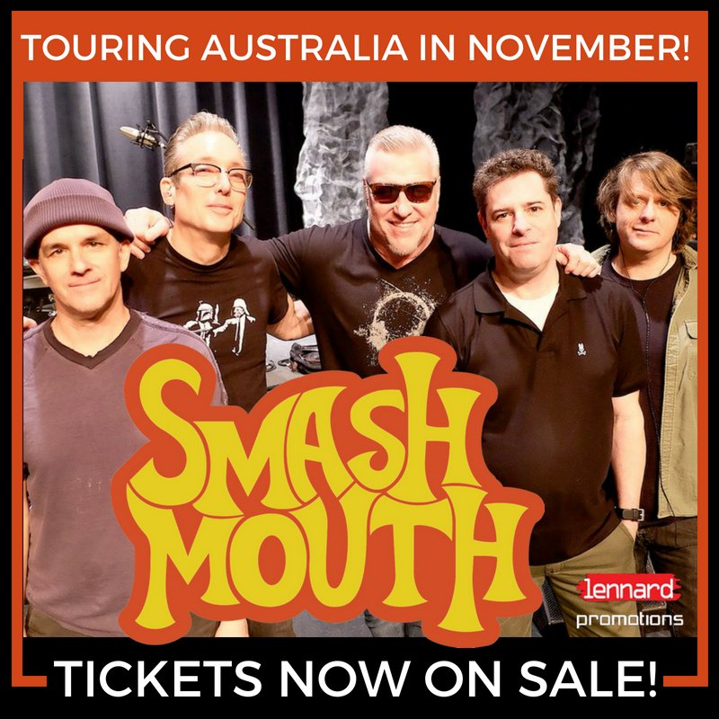 Smash Mouth Australia tour 2018