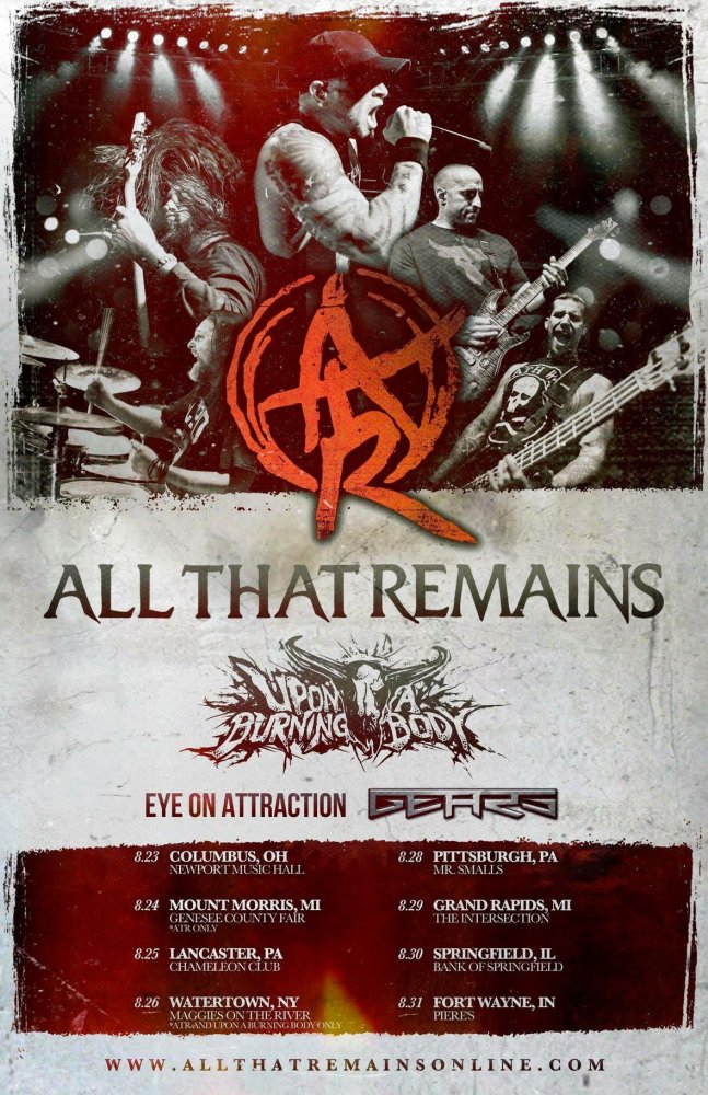 All That Remains tour