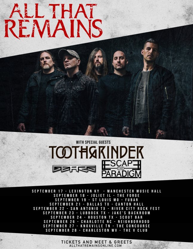 All That Remains Concert 2024 Afton Ardenia