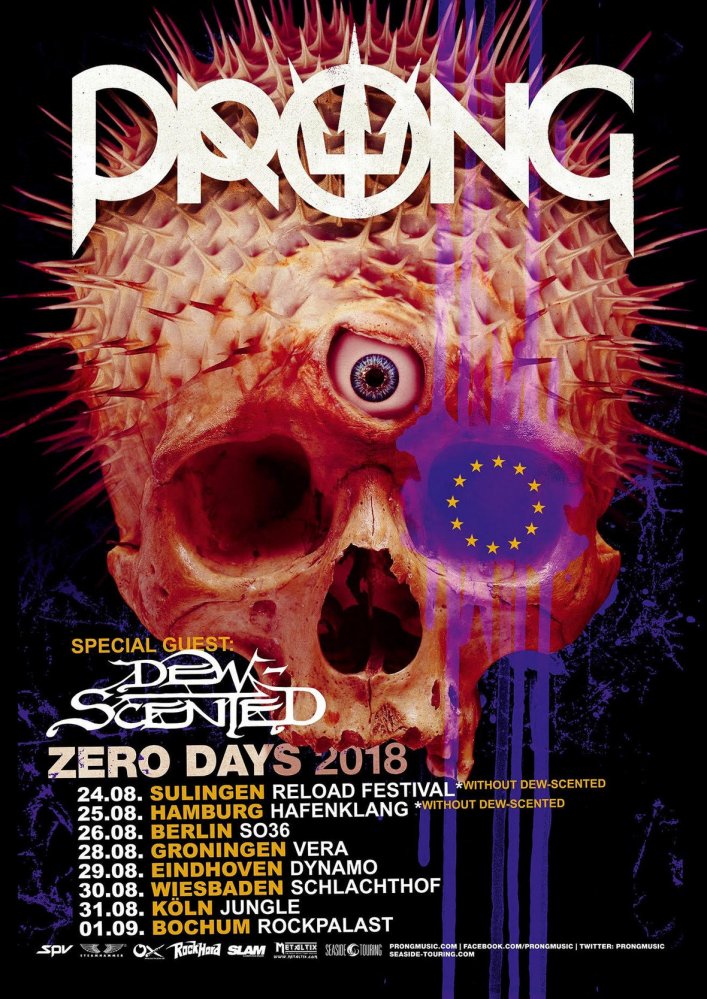Prong announce more tour dates in Europe The Rockpit