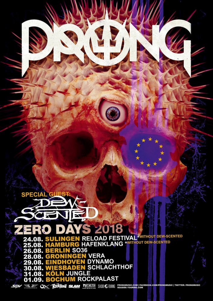 Prong Europe tour