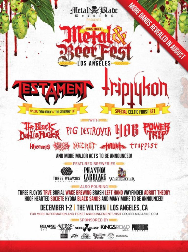 Testament - Metal Beer Fest