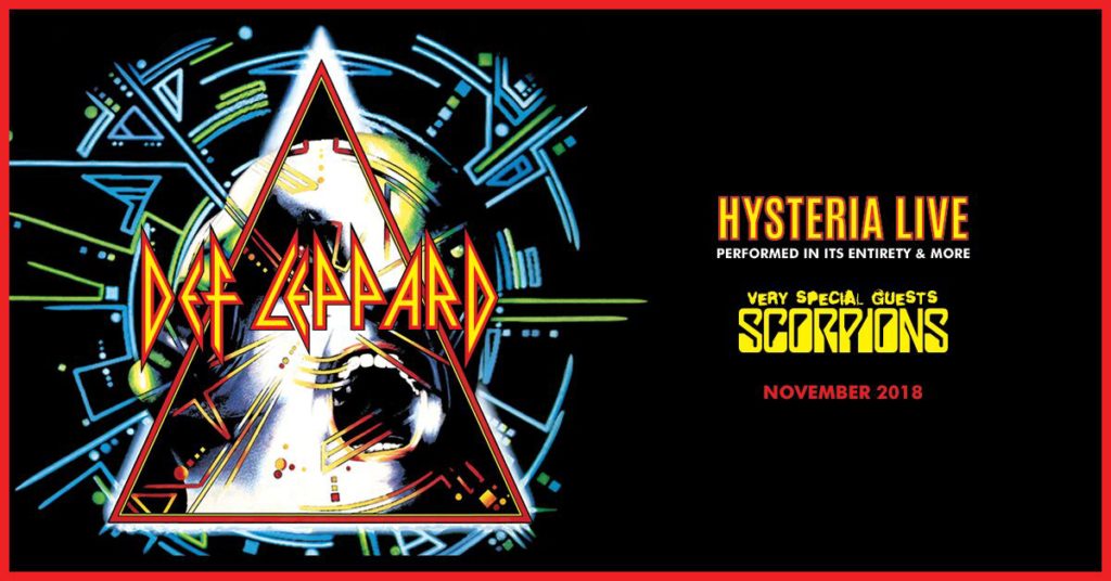 Def Leppard Australia tour 2018