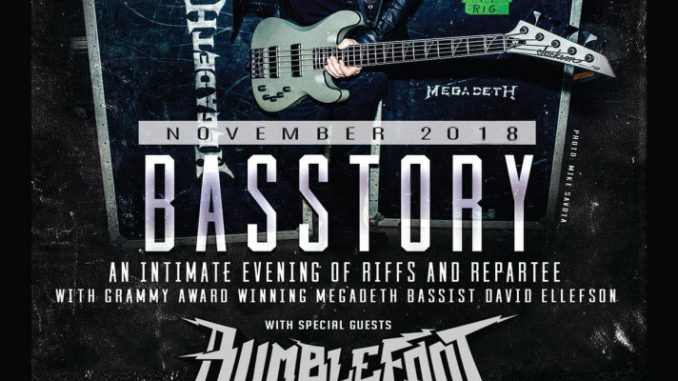 David Ellefson - Basstory tour
