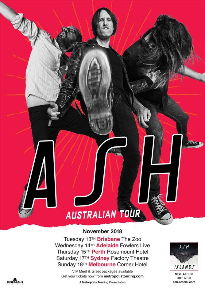 Ash Australia tour 2018