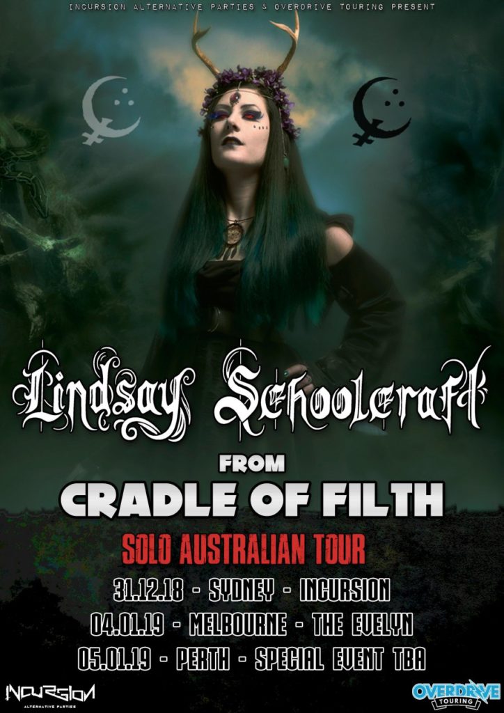 Lindsay Schoolcraft Australian tour 2019