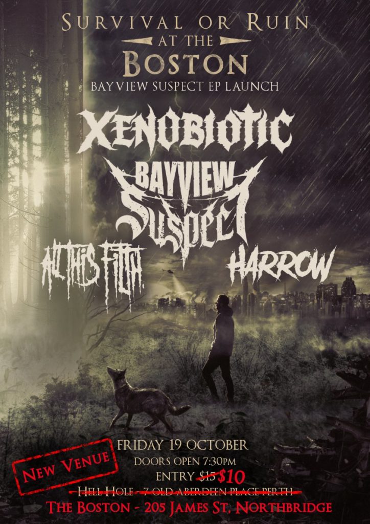 Bayview Suspect - Survival Or Ruin EP launch show Perth