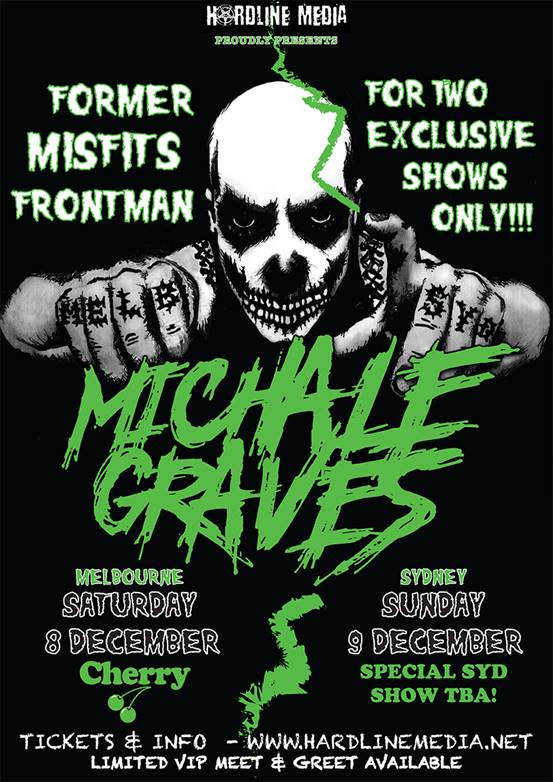 Michael Graves (Misfits) Australia 2018