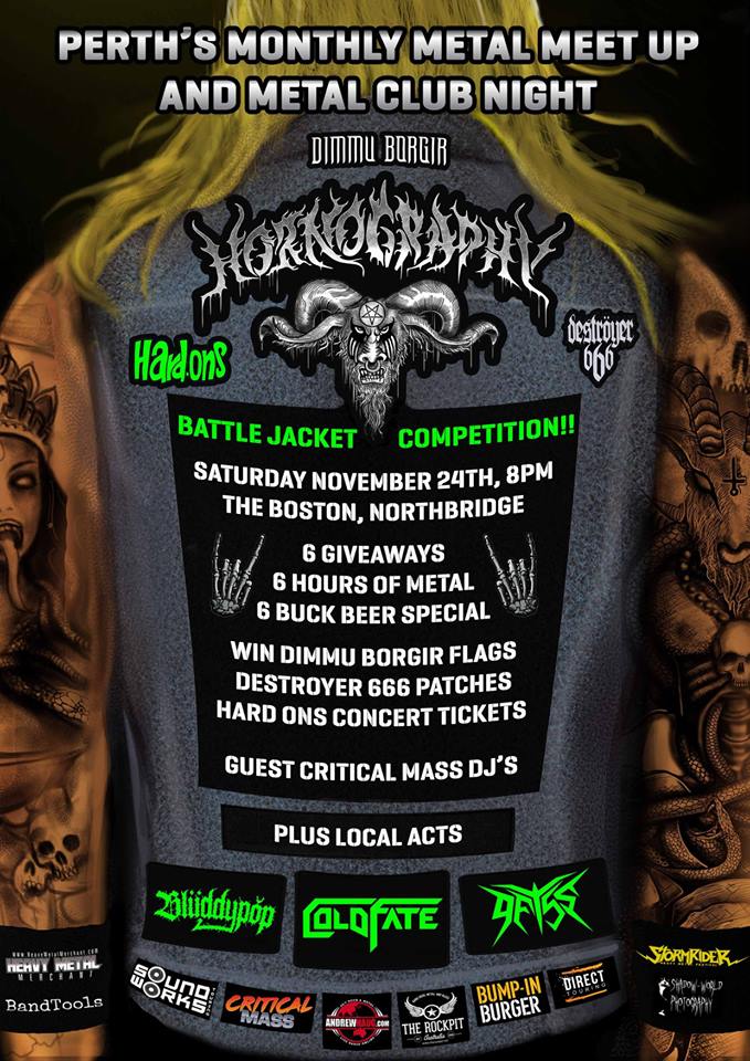 Hornography - Perth Monthly Metal Club November 2018