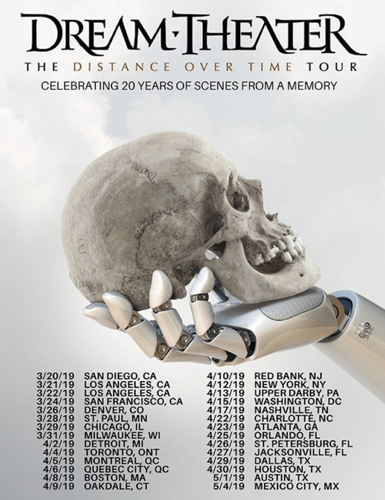 dream theater distance over time tour