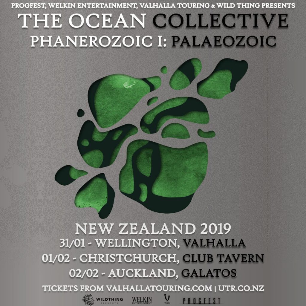 The Ocean New Zealand tour 2019